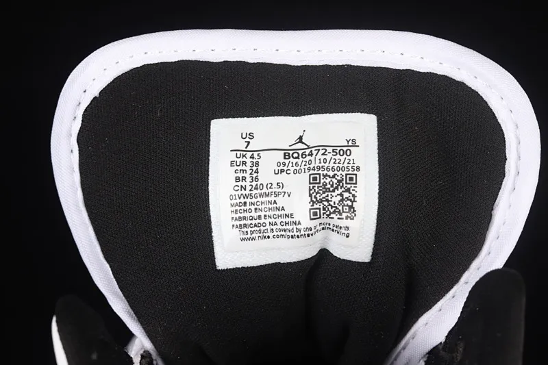 All categories Air Jordan Jordan series basketball shoes Air Jordan 1 Mid Different versions Air Jordan 1 Mid SE AJ1 Joe 1 white pink black hook Zhongbang basketball shoes BQ6472-500